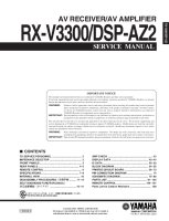 Yamaha RXV-3300 - Service Manual 